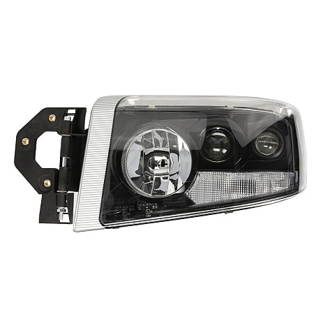 Far Headlamp L H1/H3/H7 insert colour: neagra RVI PREMIUM 2 10.05- TRUCKLIGHT HL-RV003L