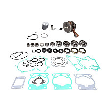 Set reparare de arbore cotit Kit reparatie motor tlok STD un set garnituri cu lagar cutie viteze rulment piston pompa apa si kit KTM SX 50 2013 2020 CHEIE RABBIT WR101 159