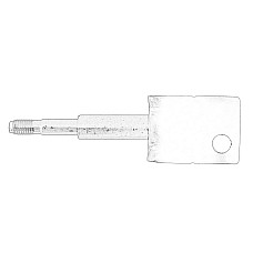 Suport roata de rezerva Fitting bracket for spare wheel PL kola 19' i 20' VW AMAROK 09.11-05.22 OE VW 2H6 802 403B