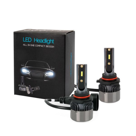 Bec incandescent LED light bulb Set 2pcs HB3 12/24V 54W no road approval for vehicles without CAN-Bus white 6500K M-TECH LSF5