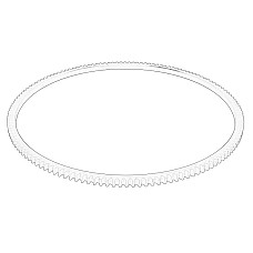 Volanta Flywheel inel dintat JOHN DEERE JOHN DEERE 1040 1140 1350 1550 1640 1750 1840 1850 1850N 1950 1950N 2040 2040S 2140 2250 2450 2650 2650 N JD 4 CYL 2850 3040 OE JOHN DEERE R114282-JD