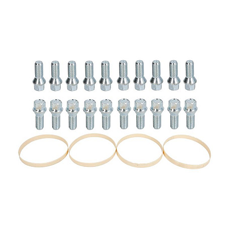 Trusa de montare a jantei de aliaj Fitting kit BMX 76-741 B M14x125x27 K17 1 kit / 4 wheels - B/N qty 20 MAK MAK 8000000013