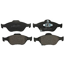 Set placute de frana Fata cu suplimente DAIHATSU CHARADE VIII GREAT WALL VOLEEX C20R TOYOTA YARIS 1.0-1.5 08.05- BRECK 24022 00 702 10