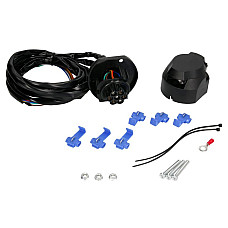 Parte electrica carlig tractare remorcare Set electric de sistem de remorcare numar pini: 7 lungime: 1600mm universal AUDI 100 C3 80 B4 A3 BMW 3 E36 5 E34 CHEVROLET AVEO / KALOS LACETTI 05.79- ACPS-ORIS ORIS012-068