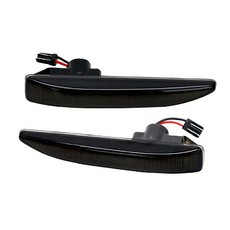Set lumini semnalizare Indicator lamp side L/R smoked LED BMW 7 E65 E66 E67 3.0-6.0 07.01-08.08 BLIC L04-140-003LED-S