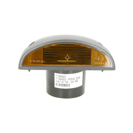 Semnalizator Vignal galben partea de semnalizare L / R RVI PREMIUM LF fara un suport soclu bec => VAL001616 DAF. VIGNAL VAL119450