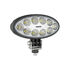 Lumina de lucru Lampa de lucru LED 12/24V 35W 3000lm numar elemente LED: 10 lungime: 176mm inaltime: 87mm adancime: 86mm carcasa din aliaj conector DT04-2P sirma 015m unghi de distributie a luminii 60 gr WESEM CRV1A.49502.01