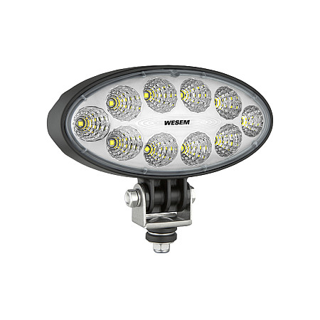 Lumina de lucru Lampa de lucru LED 12/24V 35W 3000lm numar elemente LED: 10 lungime: 176mm inaltime: 87mm adancime: 86mm carcasa din aliaj conector DT04-2P sirma 015m unghi de distributie a luminii 60 gr WESEM CRV1A.49502.01
