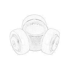 Tripoda,cardan Drive shaft cross-piece L/R ALFA ROMEO 145 146 FIAT BRAVA BRAVO I FIORINO FIORINO/MINIVAN MAREA MULTIPLA PALIO PUNTO STRADA LANCIA DELTA II LYBRA 1.2-1.9D 05.88- OE FIAT 46448513