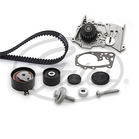 Set pompa apa + curea dintata Set de distributie curea + intinzator + pompa de apa RENAULT CLIO III FLUENCE GRAND SCENIC II GRAND SCENIC III LAGUNA II LAGUNA III MEGANE MEGANE II 1.6/1.6ALK/1.6LPG 11.02- GATES GATKP45671XS