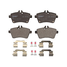 Set placute de frana Fata cu primavara cu suruburi de ghidare a etrierului de frana MERCEDES A W169 B SPORTS TOURER W245 1.5-2.0D 09.04-06.12 FERODO FDB1749