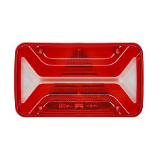 Dispersor, lampa spate Lampshade rear L/R with reflective triangle with rear clearance lights ASPOCK A24-8937-001
