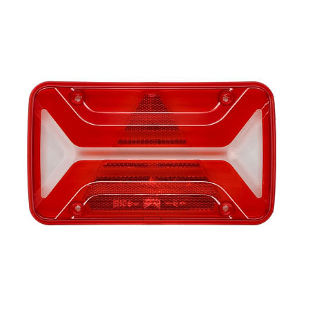 Dispersor, lampa spate Lampshade rear L/R with reflective triangle with rear clearance lights ASPOCK A24-8937-001