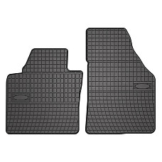 Set covorase cauciuc Floor mats Rubber 2 pcs BASIC front colour neagra VW CADDY ALLTRACK CADDY ALLTRACK/MINIVAN CADDY III CADDY III/MINIVAN CADDY IV CADDY IV/MINIVAN CADDY V/MINIVAN 02.03- Combi van FROGUM MMT A040 0391P