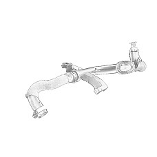 Cuplaj conducta lichid racire Colector apa OE PEUGEOT 1336AG