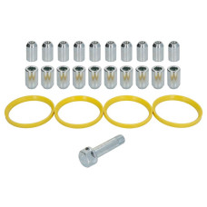 Trusa de montare a jantei de aliaj Fitting kit N 76x661 N STAR M12x125 + STAR TOOL K21 1 kit / 4 wheels - B/N qty 20 MAK MAK 8000000492