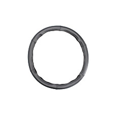 Husa volan Steering wheel cover for steering wheel leather diameter: 47-49cm neagra CARPASSION MMT CP10065