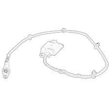 Senzor particule NOx Senzor OPEL ASTRA K 1.6D 06.15- OE OPEL 55510098