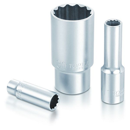 "Tubulare si accesorii Tubulara: 1/2"" 12pt -> 26 mm lungime 77 mm" TOPTUL BAEF1626