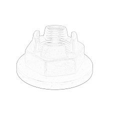 Suport, bara protectie Piulita butuc roata Fata M22 VOLVO V50 FORD C-MAX II FOCUS III GRAND C-MAX KUGA II TRANSIT CONNECT TRANSIT CONNECT V408/MINIVAN 1.0-Electric 04.04- OE FORD 1805434