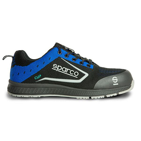 Protectia picioarelor SPARCO incaltaminte de protectie CUP marime: 40 categorie de protectie: S1P SRC material: net / piele intoarsa culoare: albastru/negru botul: compozit SPARCO TEAMWORK 07526 NRAZ/40