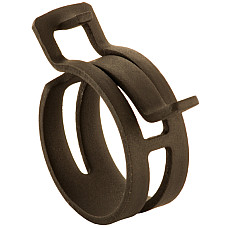 Colier furtun Metal clamp flexible self-clamping 10pcs width 12 mm max diam 292mm diameter 252-292 mm material: steel steel type: W1 dIN standard 3021 MIKALOR OBM 03031587 10SZT