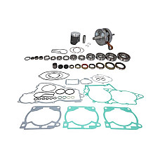 Set reparare de arbore cotit Kit reparatie motor tlok STD un set garnituri cu lagar cutie viteze piston pompa apa si kit KTM XC XC W 250 2007 2007 CHEIE RABBIT WR101 090