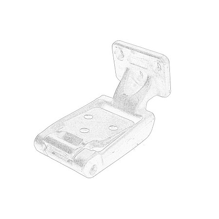 Balama usa Door hinge bottom R lower part for wing door MERCEDES SPRINTER 35-T B906 06.06- OE MERCEDES 906 740 07 37