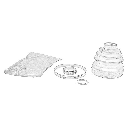 Ansamblu burduf, articulatie planetara Joint rubber boot front/inside cover two bands grease RENAULT KOLEOS I 2.0D 09.08- OE RENAULT 39 74 100 01R