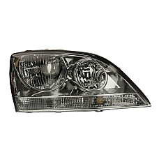 Far Lampa frontala Dreapta H1/H7 manual fara motoras culoare insert: cromat culoare semnalizator: transparent KIA SORENTO I DEPO 223-1121R-LD-E