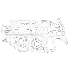 Suport, aripa Suport fixare aripa Fata Dreapta bara de protectie / aripa PEUGEOT 308 I 1.4-2.0D 09.07-10.14 OE PEUGEOT 7120PW