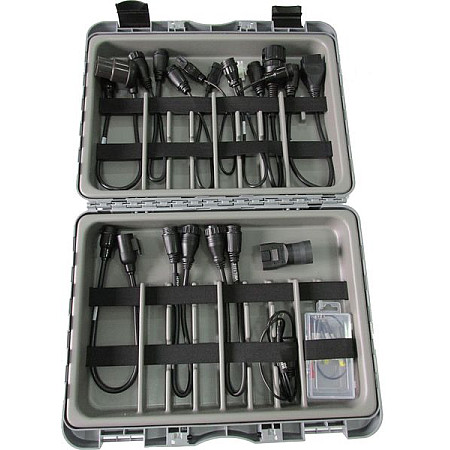 Cablu de citire a erorilor Diagnostic tester cable set tester model: NAVIGATOR TXT/NAVIGATOR TXTs/TXT MULTIHUB diagnostic environment: TRUCK main tube and power cables TEXA TEX S04929