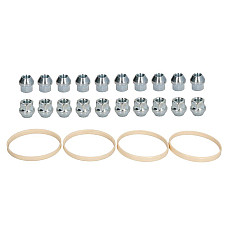Trusa de montare a jantei de aliaj Fitting kit Y 76x716 N 1/2 UNF K19 OPEN 1 kit / 4 wheels - B/N qty 20 MAK MAK 8000000855