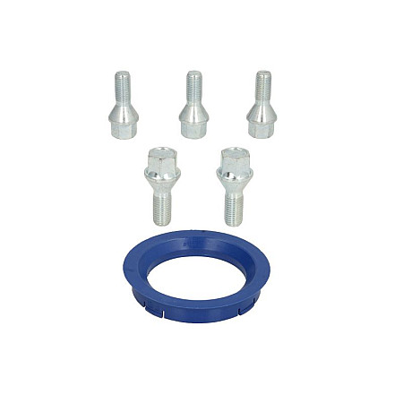 Trusa de montare a jantei de aliaj Fitting kit FZ15 74.1-57.1 B C17D30 60 cone M14x15 L30 1 kit / 1 wheel - 5 holes ITWHEELS ITW49031