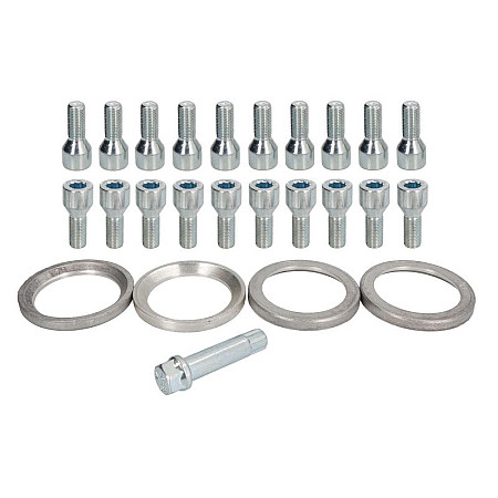 Trusa de montare a jantei de aliaj Fitting kit T 76x571 B STAR M14X15x28 + STAR TOOL K17 1 kit / 4 wheels - B/N qty 20 MAK MAK 8000000033