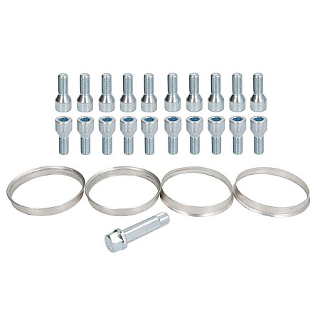 Trusa de montare a jantei de aliaj Fitting kit BM1 741-726 B STAR M14X15x28 + STAR TOOL K17 1 kit / 4 wheels - B/N qty 20 MAK MAK 8000000022