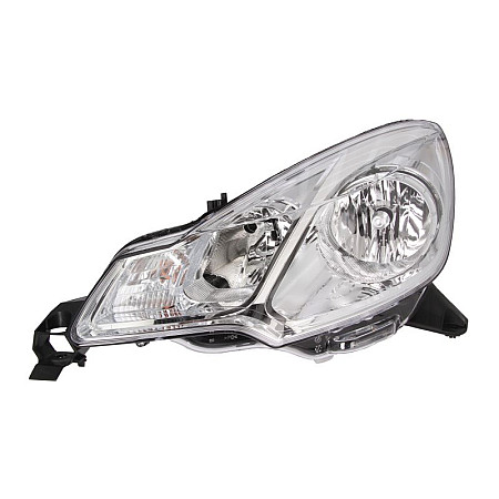 Far Lampa frontala Stanga H1/H7 electric cu motor CITROEN C3 II DS3 -02.13 VISTEON 20-201-01105