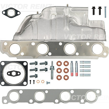 Set montaj, turbocompresor Turbocharger assembly kit FORD MONDEO III TRANSIT JAGUAR X-TYPE I 2.0D 08.00-11.09 REINZ 04-10055-01