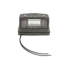 Iluminare numar de circulatie Lampa numar inmatriculare LED 12/24V culoare: negru  WAS 246 W54
