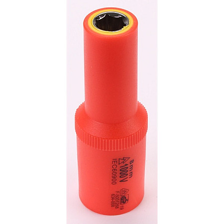 "Tubulare si accesorii Socket Hexagonal / VDE VDE insulated 3/8"" metric size: 8mm" SEALEY SEA AK7945.17