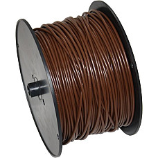 Cablu de alimentare Kabel elektryczny przewod FLY dawny FLK izolacja z tworzywa sztucznego PCW na szpulach do odwijania 15 mm2 brazowy 100 m DRESSELHAUS 4677/702/06 1.5