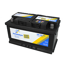 Acumulator Pornire Acumulator CARTECHNIC 12V 80Ah/740A ULTRA POWER R+ borna standard 315x175x175 B13 - flansa de montare 10.5 mm pornire CARTECHNIC CART580406074