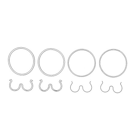 Kit de reparare a pompei hidraulice Hydraulic pump repair kit OE AGCO F279940050040-AGCO
