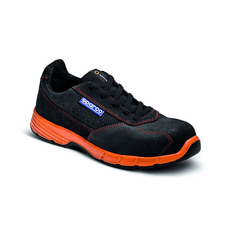 Protectia picioarelor SPARCO incaltaminte de protectie CHALLENGE marime: 41 categorie de protectie: S1P SRC material: piele / piele intoarsa culoare: negru/rosu botul: compozit SPARCO TEAMWORK 07519 NRRS/41