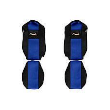Husa scaun Huse pentru scaune Classic albastru material velours serie CLASSIC centura de siguranta a pasagerului asamblata in scaun centura de siguranta a soferului asamblata in scaun scaune cu tetiere int F-CORE F-CORE PS31 BLUE