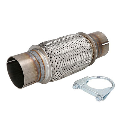 Tub flexibil sistem de esapament Amortizor de vibratii al sistemului de evacuare 60x150 pentru montarea rapida cu o clema JMJ JMJ 60X150S