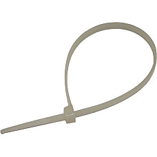 Colier furtun Cable tie cable 100pcs colour: neagra/white width 25 mm length 200mm material: plastic DRESSELHAUS 4623/700/17 2.5X200