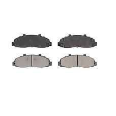 Set placute de frana Fata EN no ECE R90 certification FORD USA F-150 LINCOLN BLACKWOOD 4.2-7.3D 10.91-08.05 USA BCD679AT