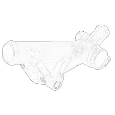 Flansa lichid racire Sistem de stub pipe FORD C-MAX II FIESTA VI FOCUS III GALAXY II GRAND C-MAX KUGA II MONDEO IV S-MAX TOURNEO CONNECT V408 NADWOZIE WIELKO 1.6 07.10- OE FORD 1831793