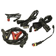 Cablu de citire a erorilor Diagnostic tester cable set tester model: NAVIGATOR TXTs diagnostic environment: AGRI CONSTRUCTION TRUCK main tube and power cables TEXA TEX 3905031